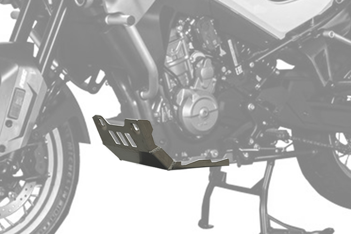Защита днища на CFMOTO 800MT