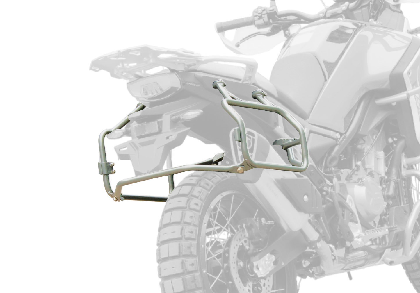 Комплект кронштейнов для установки боковых кофров на CFMOTO 450MT/800MT